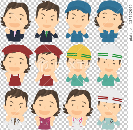 各行各業人物插圖 137132049