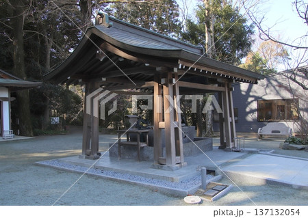 福岡県宗像市の鎮国寺の手水舎 137132054