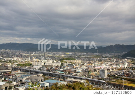 新幹線を俯瞰で 新幹線を俯瞰で 137133600