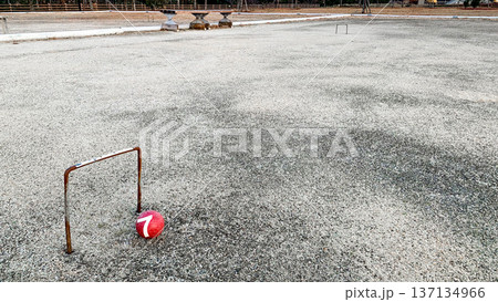 広々としたゲートボール場 広々としたゲートボール場 137134966