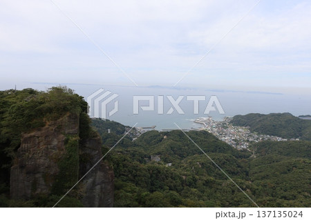 鋸山展望台から見る東京湾【千葉県】 137135024