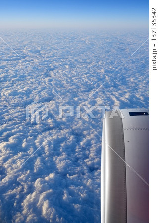 飛行機から見た風景 飛行機から見た風景 137135342