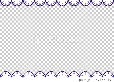 紫色簡約蕾絲邊框 紫色簡約蕾絲邊框 137136015