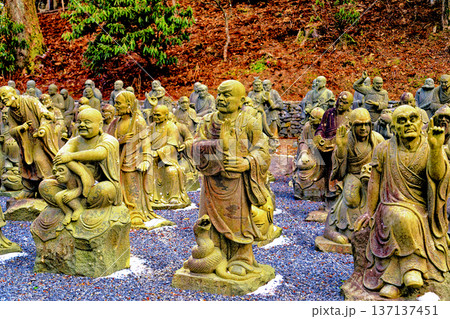 雲辺寺の五百羅漢 雲辺寺の五百羅漢 137137451