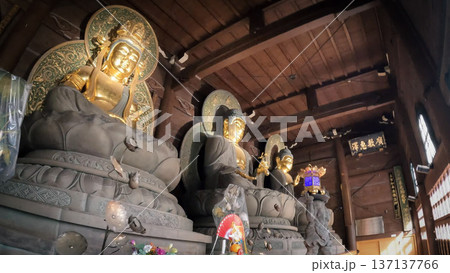 東京、大井の大仏 養玉院如来寺の五智如来像 東京、大井の大仏 養玉院如来寺の五智如来像 137137766