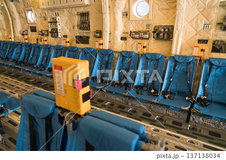 C-2輸送機機内 C-2輸送機機内 137138034