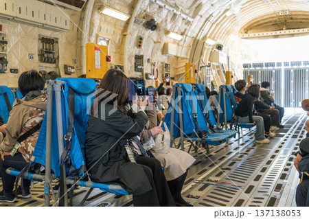 C-2輸送機機内 C-2輸送機機内 137138053