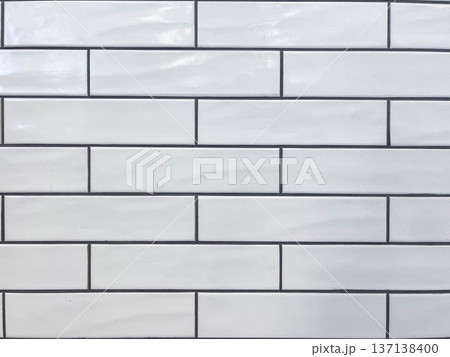 White ceramic wall tile texture White ceramic wall tile texture 137138400