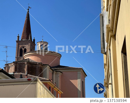 Church Santa Maria Maggiore di Pieve di Cento, Bologna. Italy Church Santa Maria Maggiore di Pieve di Cento, Bologna. Italy 137138594