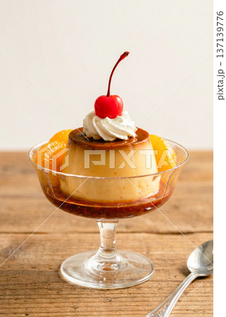 カスタードプリン 137139776