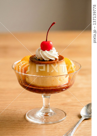 カスタードプリン 137139778