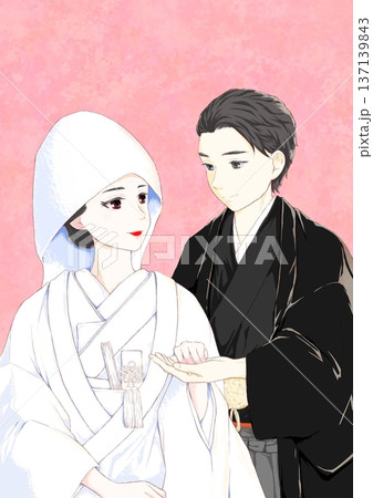和装婚(背景有り) 和装婚(背景有り) 137139843