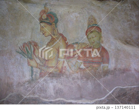 スリランカ　シーギリアロック 137140111