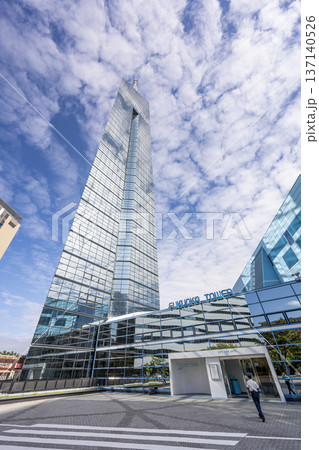 福岡のシンボル福岡タワー 137140526