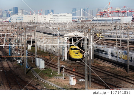 JR東海 大井車両基地に留置中のドクターイエロー 137141855
