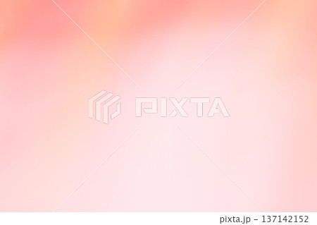 暖色系（オレンジ・ピンク色系）ふんわりな背景 137142152
