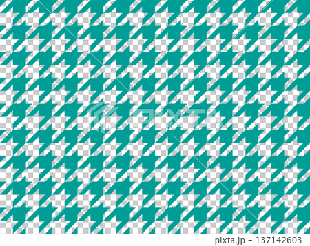 Turquoise houndstooth background Turquoise houndstooth background 137142603