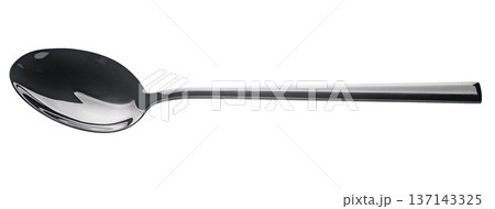 Spoon on a white background Spoon on a white background 137143325