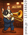 JAZZ BARのトロンボーン奏者 137148429