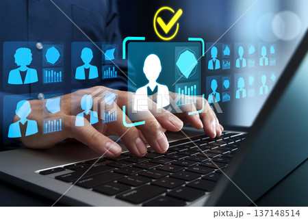 採用分析および評価テクノロジーを活用する人材紹介会社。候補者ソーシングと選考ツール。候補者のスキルを 137148514