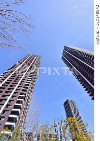 アイランドシティ風景　タワーマンション　超高層マンション　 137148942