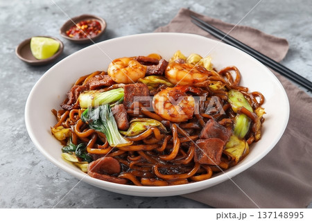 マレーシア風ホッケンミー 137148995