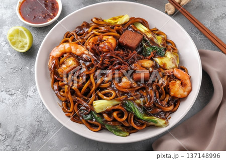 マレーシア風ホッケンミー 137148996