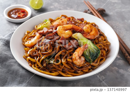 マレーシア風ホッケンミー 137148997