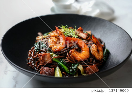 マレーシア風ホッケンミー 137149009