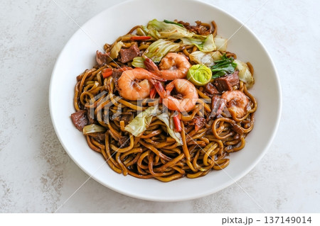 マレーシア風ホッケンミー 137149014