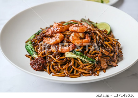 マレーシア風ホッケンミー 137149016