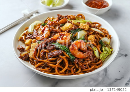 マレーシア風ホッケンミー 137149022