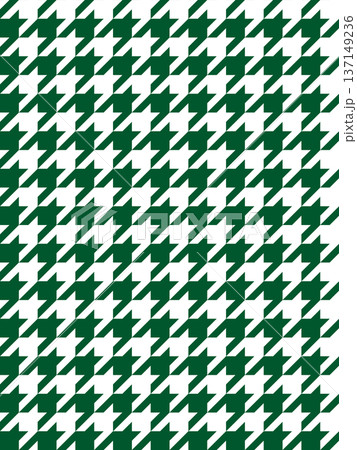深緑色の千鳥格子の背景 深緑色の千鳥格子の背景 137149236