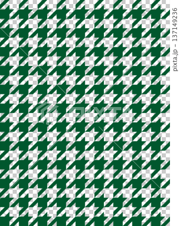 深緑色の千鳥格子の背景 深緑色の千鳥格子の背景 137149236