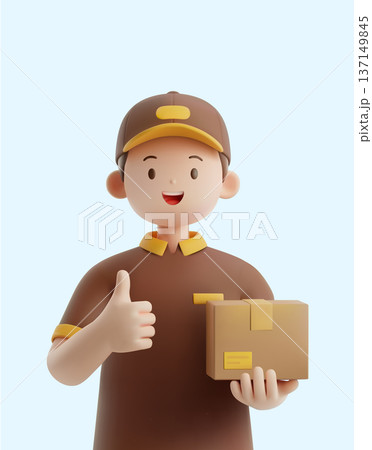 3D characters with professional occupations 137149845