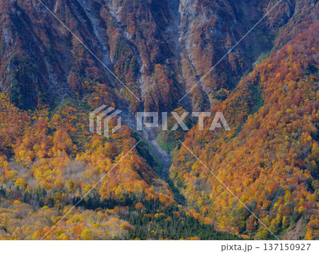【秋山郷】秋の秋山郷_鳥甲山_03 【秋山郷】秋の秋山郷_鳥甲山_03 137150927