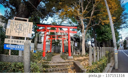 東京都世田谷区瀬田4丁目 瘡守稲荷神社 東京都世田谷区瀬田4丁目 瘡守稲荷神社 137151316