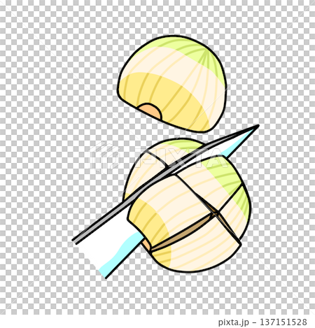 切洋蔥示意圖 | 烹飪及烹飪過程 137151528