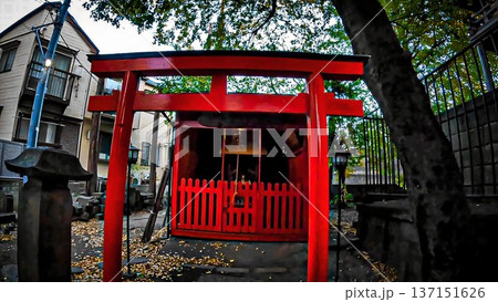 川崎市高津区二子　二子神社摂社　出世稲荷 137151626