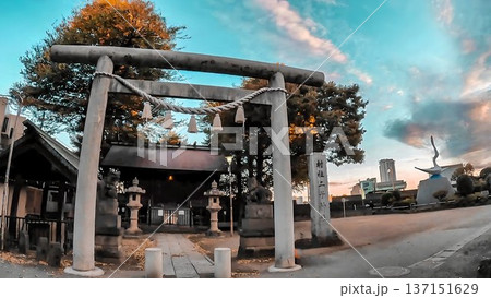 神奈川県川崎市高津区二子　二子神社 137151629