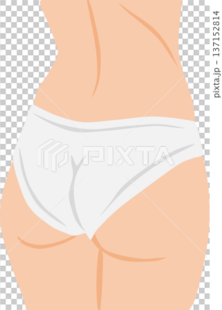 ダイエットに成功した女性のイラスト ダイエットに成功した女性のイラスト 137152814
