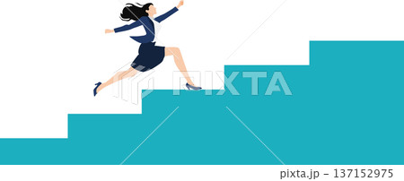 目標達成へのロードマップのイラスト 目標達成へのロードマップのイラスト 137152975