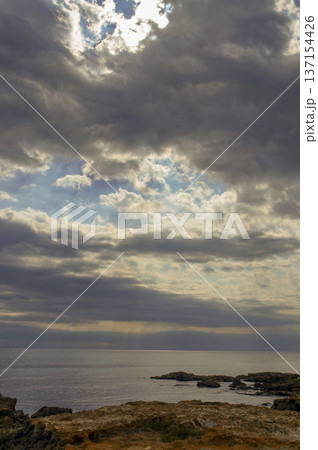 images of the mediterranean coast on a cloudy day images of the mediterranean coast on a cloudy day 137154426