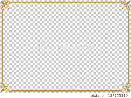 古董金裝飾框材料 古董金裝飾框材料 137155319