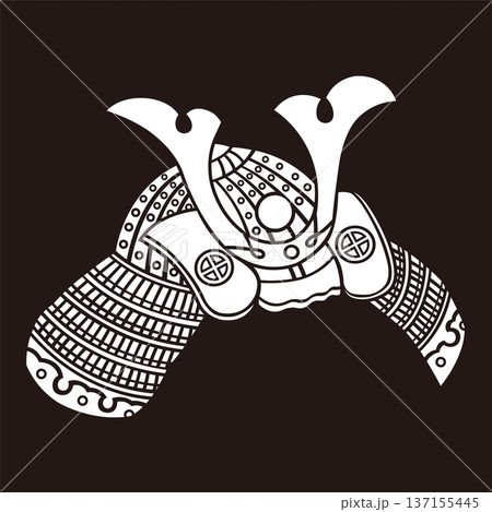 家紋　兜 137155445