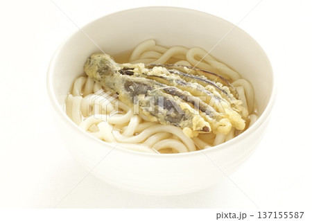 なすの天ぷらうどん なすの天ぷらうどん 137155587