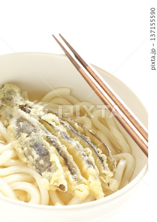 なすの天ぷらうどん なすの天ぷらうどん 137155590
