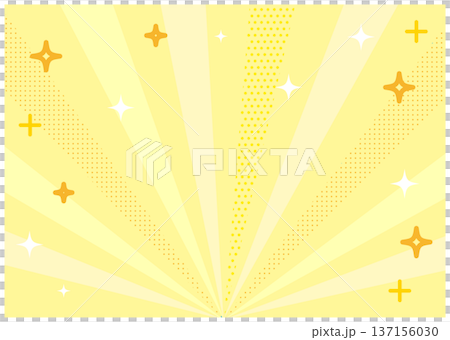 Sparkling yellow radiation material 137156030