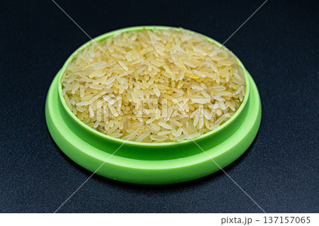 beautiful texture ripe of natural rice grain on background beautiful texture ripe of natural rice grain on background 137157065