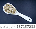 beautiful texture ripe of natural sunflower seeds on background 137157232